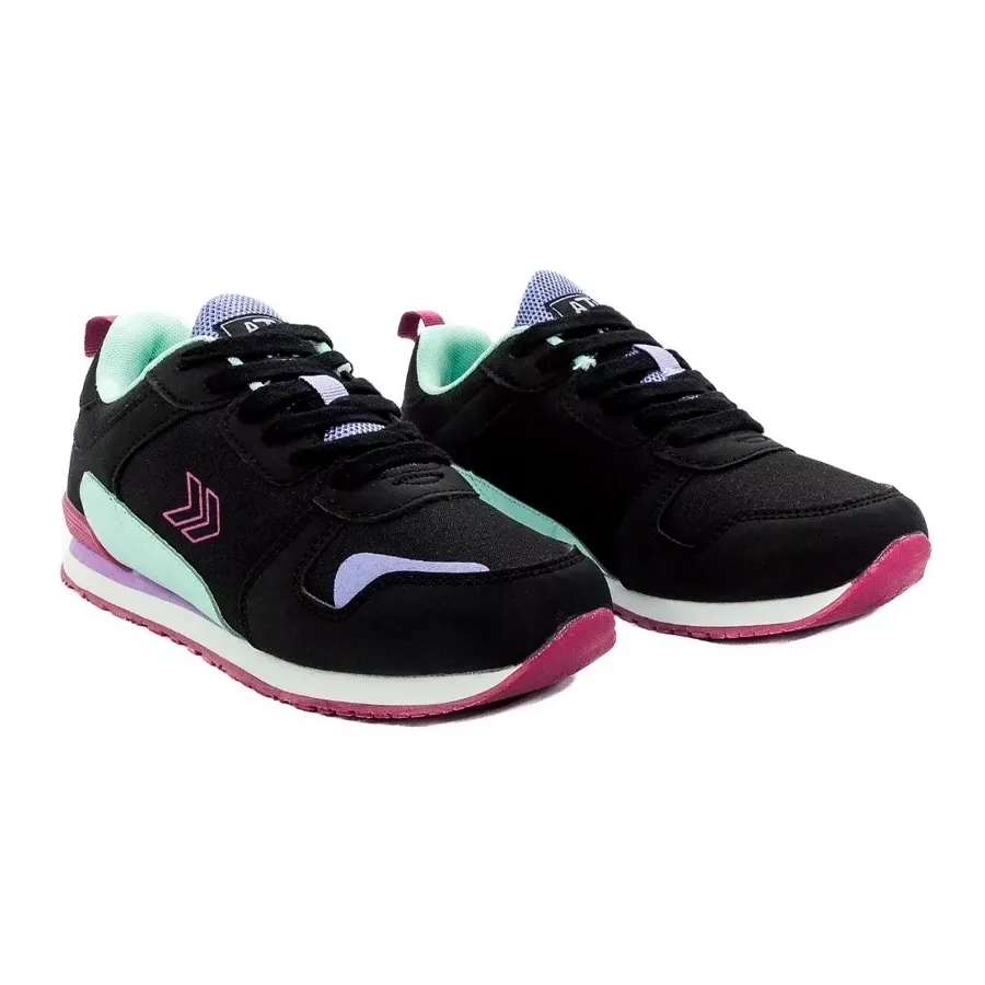 Imagen 2 de 4 de Zapatillas Atomik Astrav-NEGRO/ROSA/VERDE AGUA