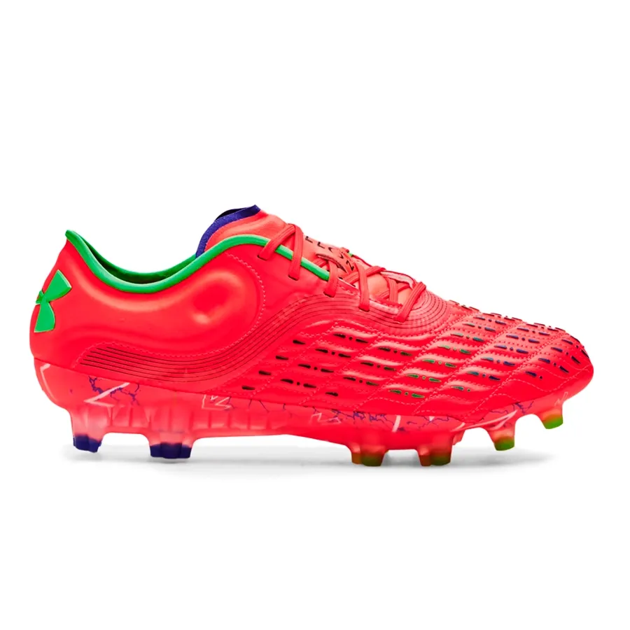 Imagen 0 de 5 de Botines Under Armour Clone Mag Elite 3.0-ROJO/VERDE