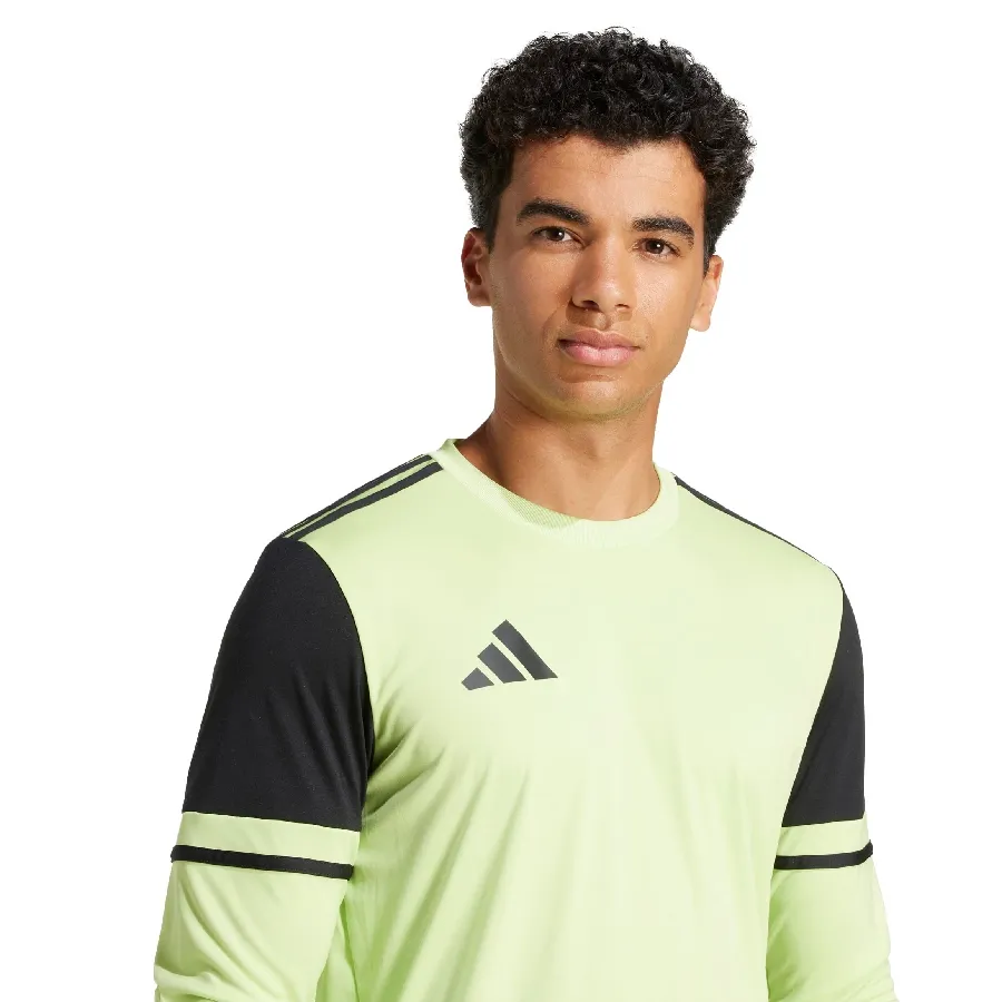Imagen 4 de 6 de Camiseta adidas para arquero  Squadra 25-LIMA/NEGRO