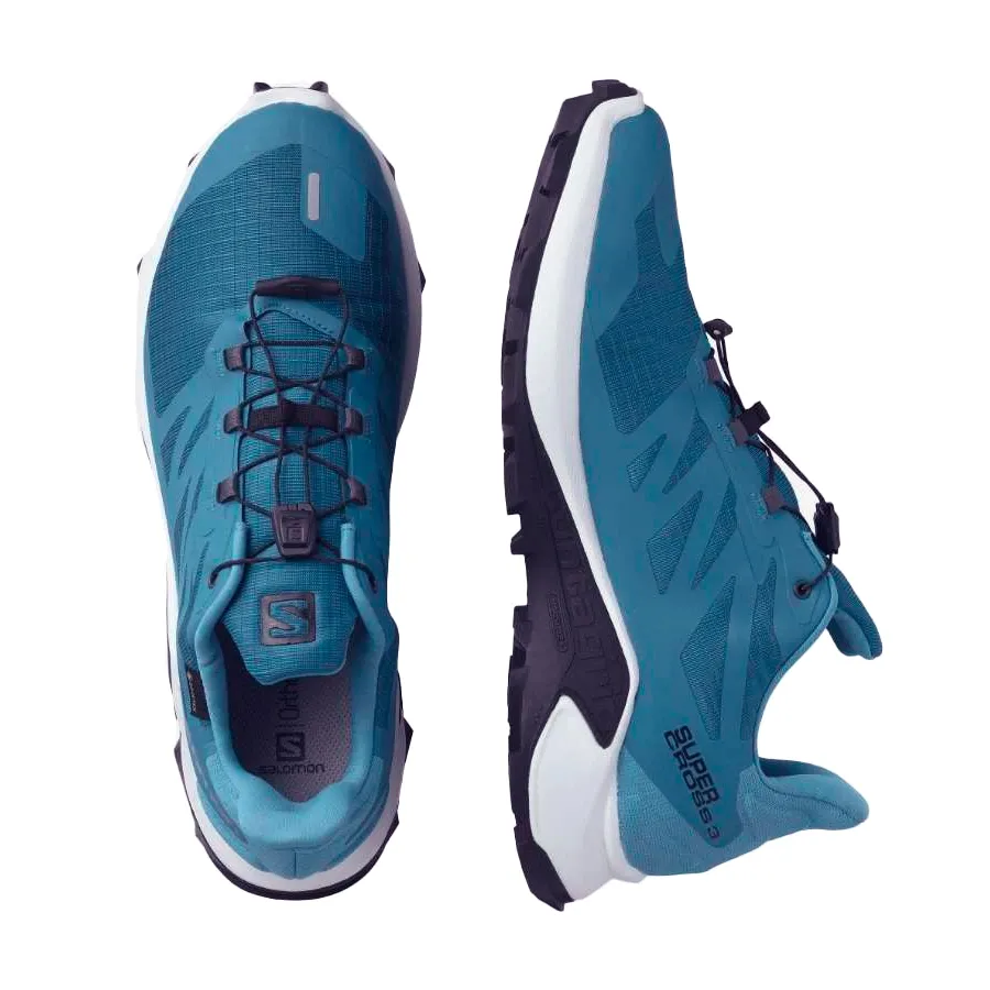 Imagen 4 de 6 de Zapatillas Salomon Supercross 3 Gtx M-PETROLEO/NEGRO