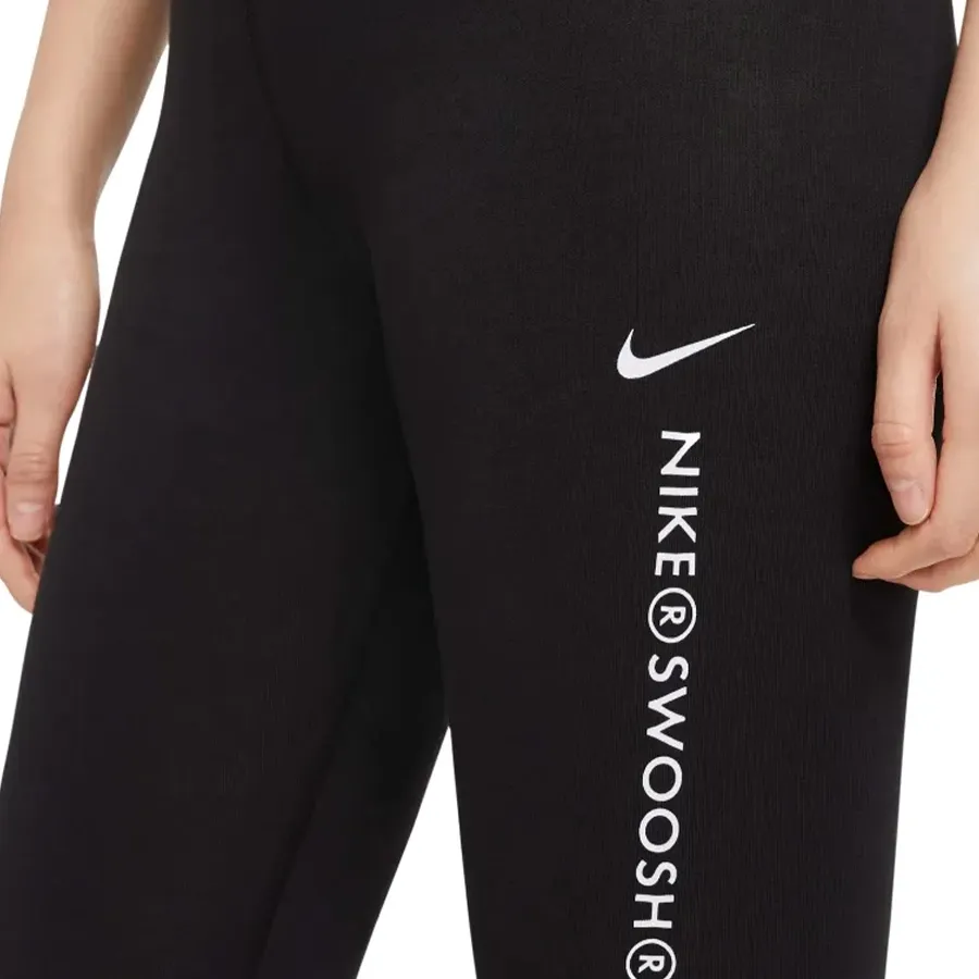 Imagen 2 de 5 de Calza Nike Sportswear Swoosh-NEGRO