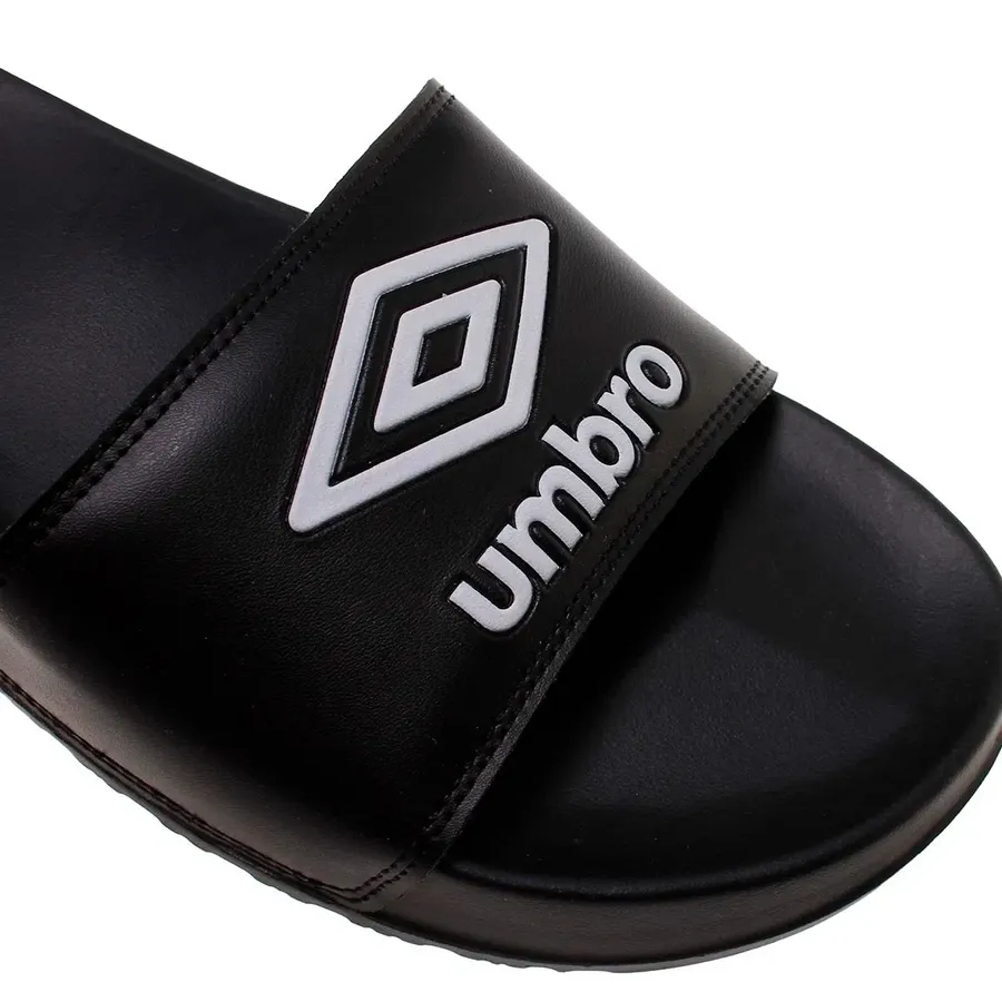 Imagen 1 de 4 de Ojotas Umbro Diamond Slider-NEGRO/BLANCO