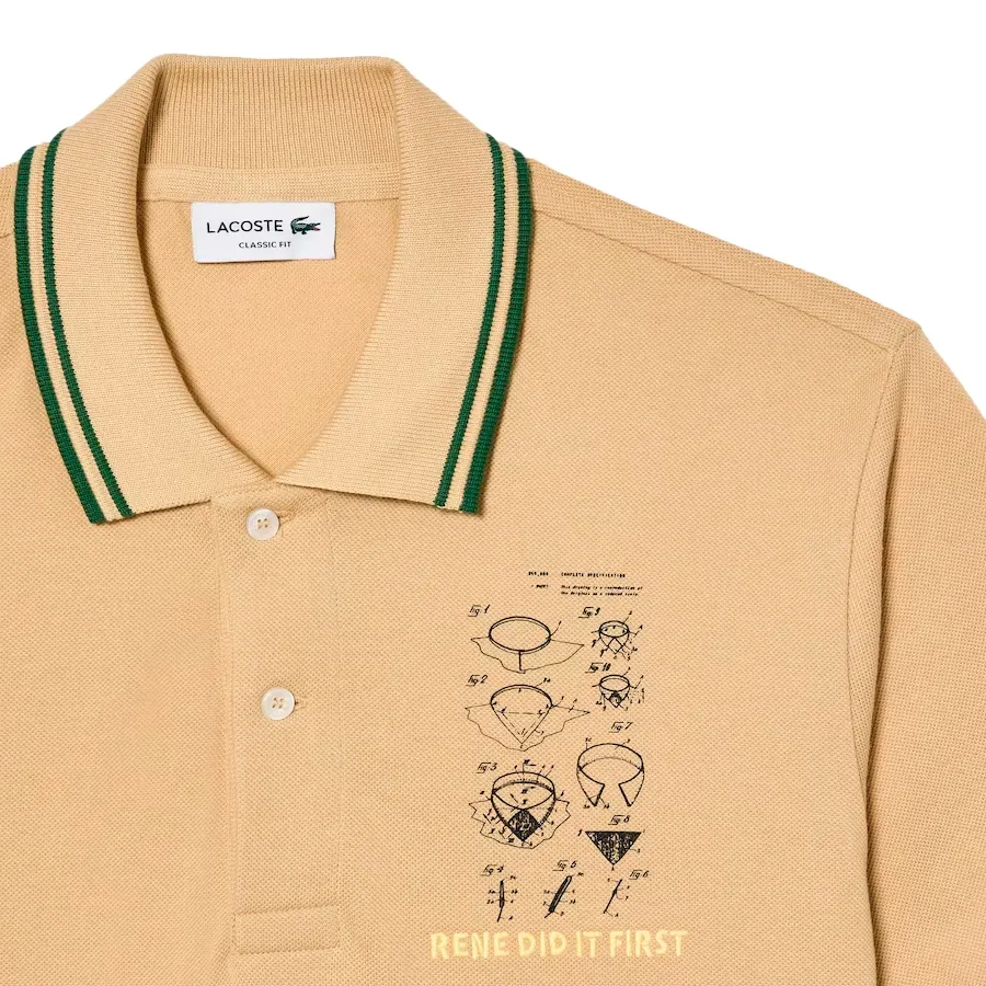 Imagen 3 de 4 de Polo Lacoste-CHOCOLATE/VERDE