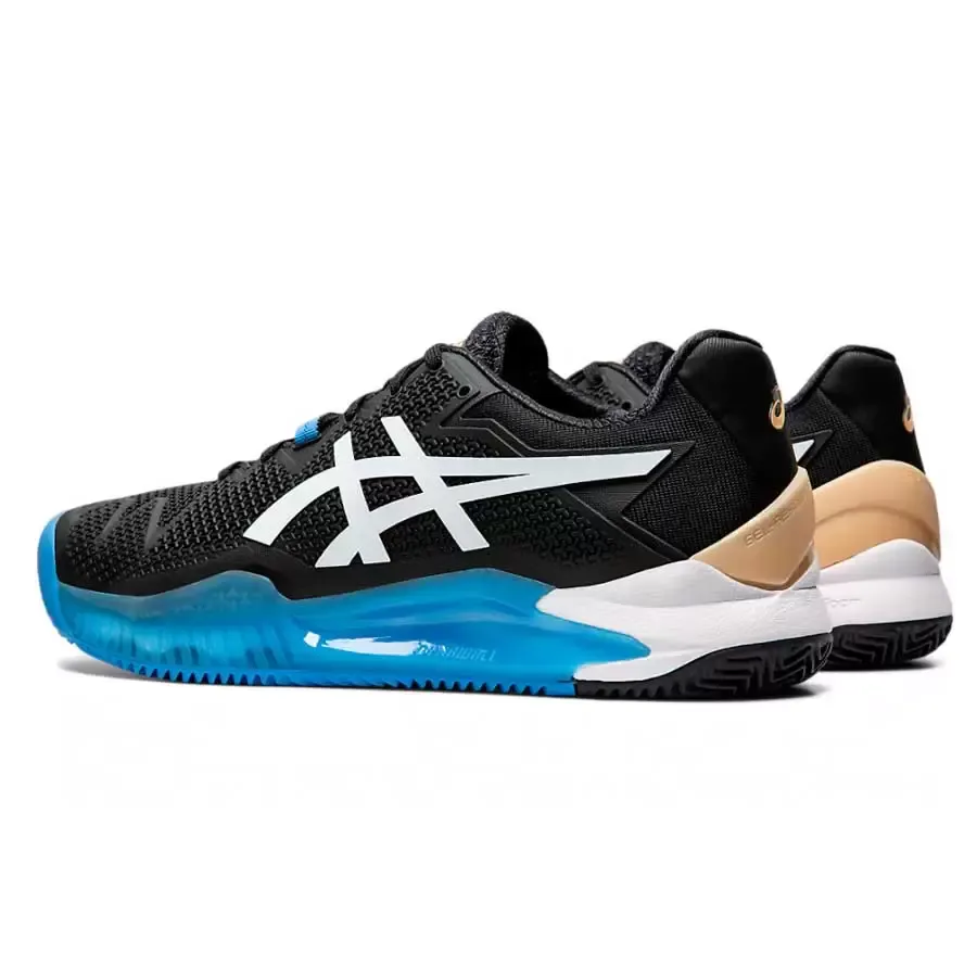 Imagen 0 de 5 de Zapatillas Asics Gel Resolution 8 Clay-NEGRO/BLANCO/AZUL