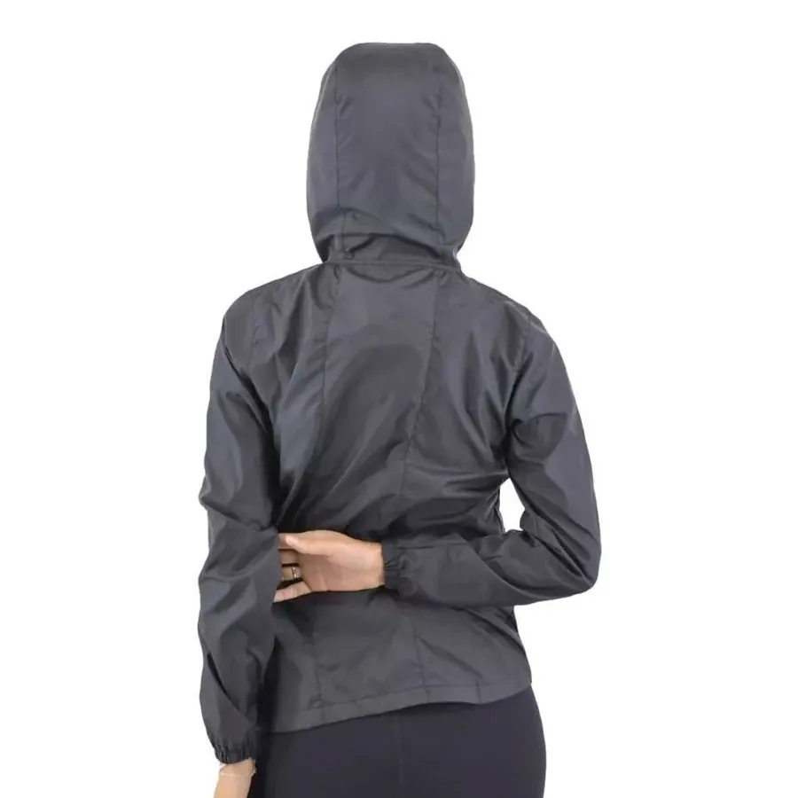 Imagen 2 de 3 de Campera Asics Rompevientos V Graphic Ss22-NEGRO