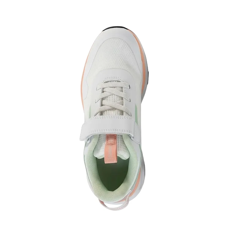 Imagen 3 de 5 de Zapatillas Atomik Grav-x-BLANCO/VERDE SECO/SALMON