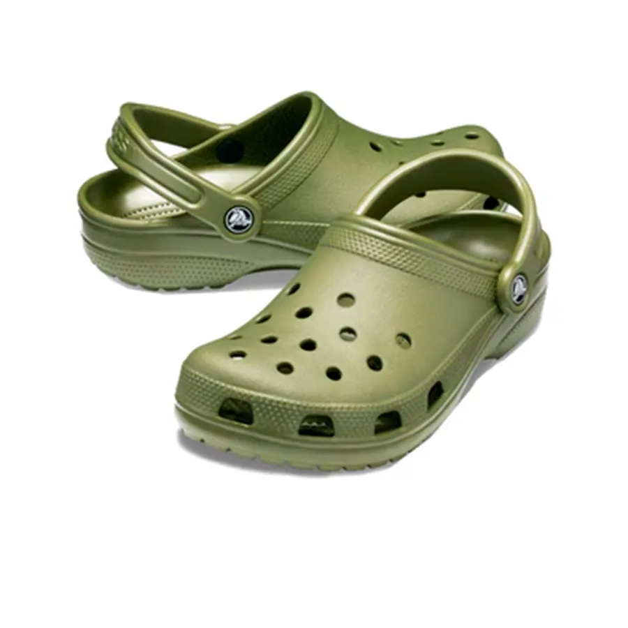Imagen 2 de 5 de Sandalias Crocs Classic-VERDE MILITAR