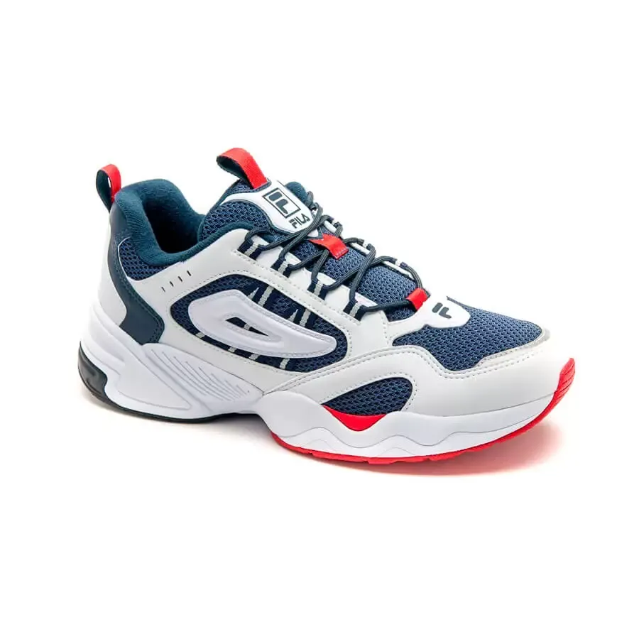 Imagen 3 de 5 de Zapatillas Fila Attrek-BLANCO/MARINO/ROJO