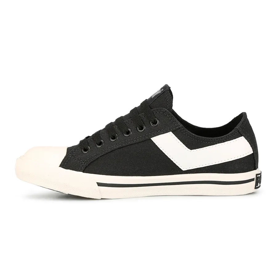 Imagen 1 de 5 de Zapatillas Pony Shooter Ox Canvas-NEGRO/BLANCO