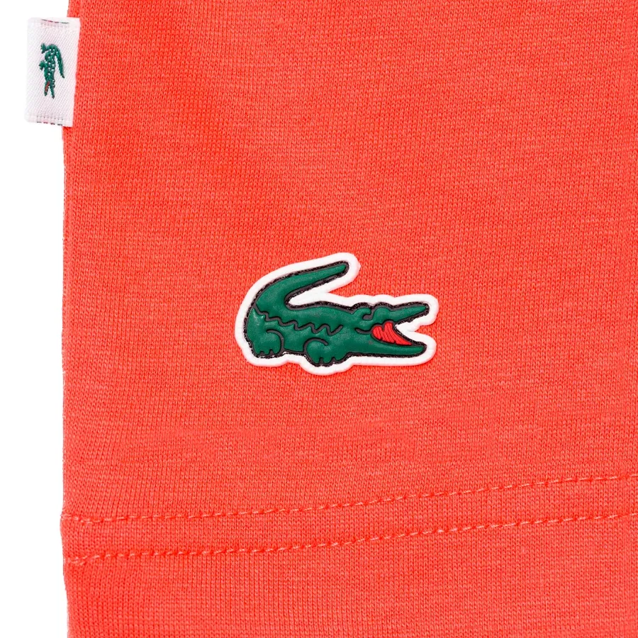 Imagen 4 de 5 de Remera Lacoste -NARANJA/VERDE/ROJO