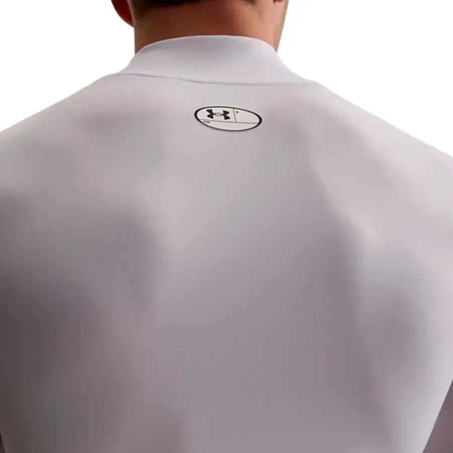 Imagen 3 de 4 de Remera Under Armour HeatGear Mock-BLANCO