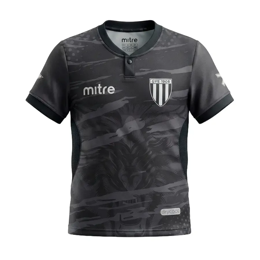 Imagen 0 de 3 de Camiseta Mitre Gimnasia y Esgrima de Mendoza Bebe 25-NEGRO/GRAFITO