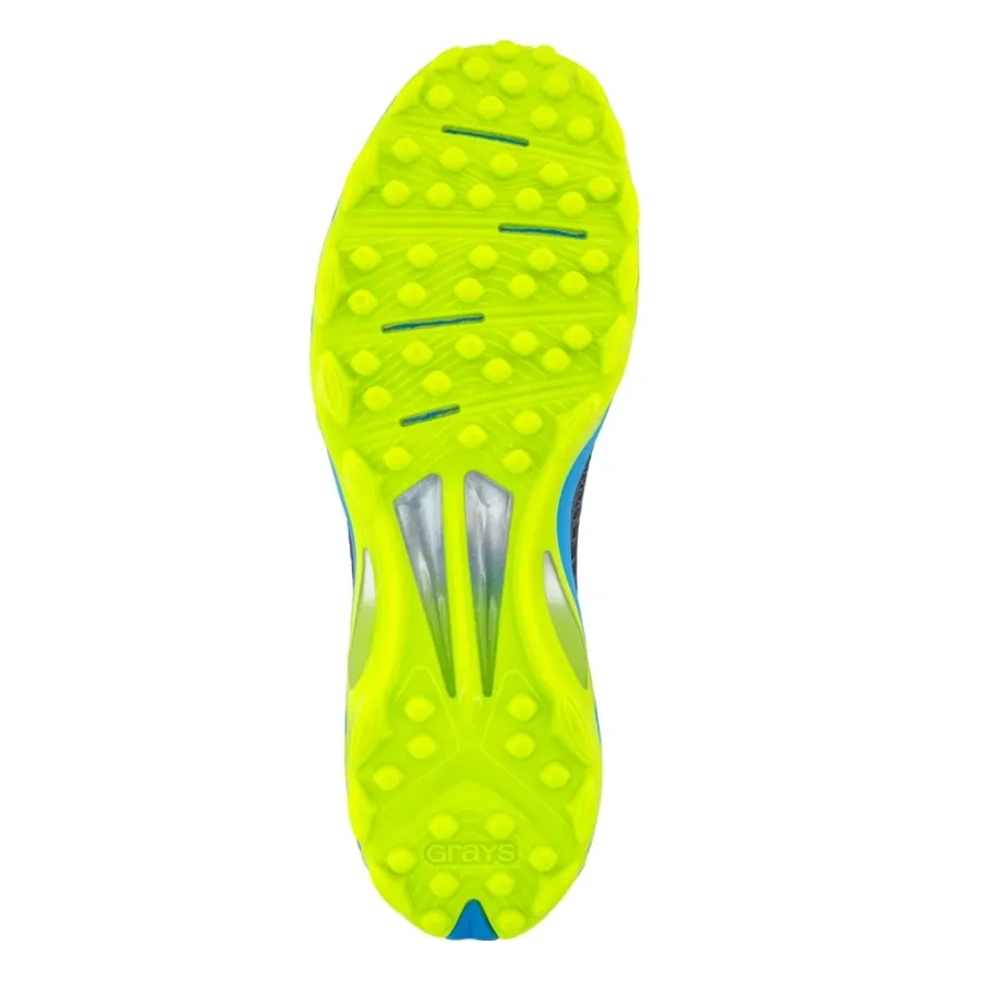 Imagen 3 de 4 de Zapatillas Grays Shoe Cage AST-AZUL/LIMA/NEGRO