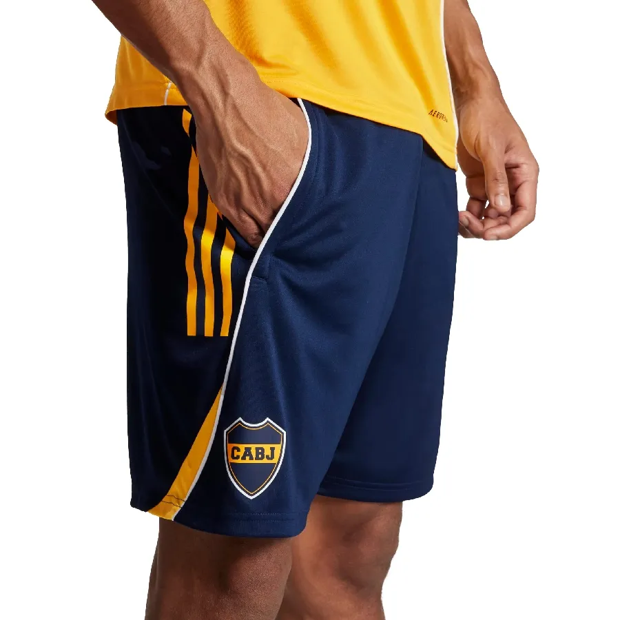 Imagen 3 de 5 de Shorts adidas de Entrenamiento Boca Juniors Tiro 25 Competition-MARINO/AMARILLO