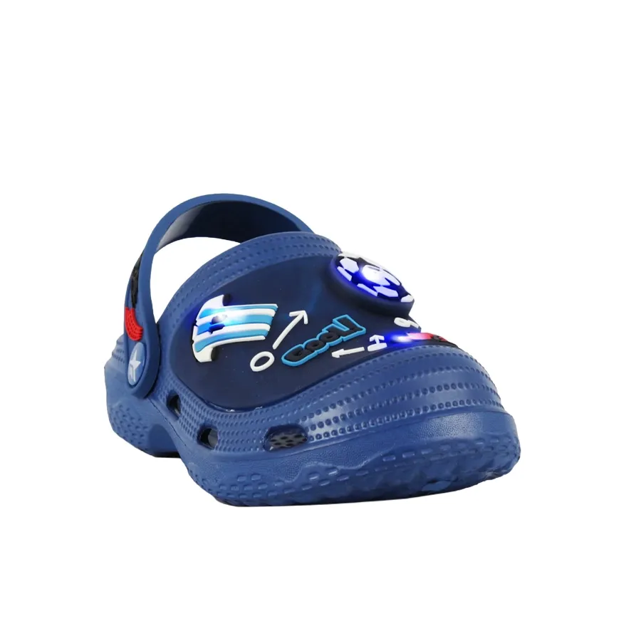 Imagen 1 de 5 de Sandalias Footy Clogs Argentina con luz-MARINO