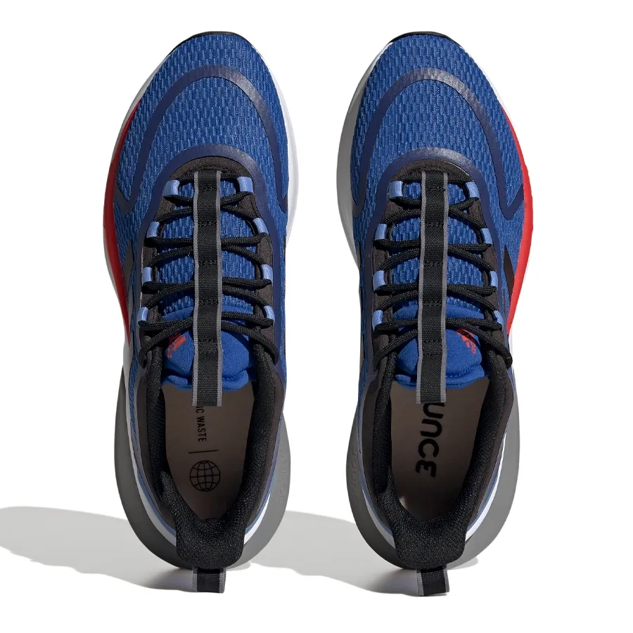 Imagen 3 de 6 de Zapatillas adidas Alphabounce+-AZUL FRANCIA/NEGRO/ROJO