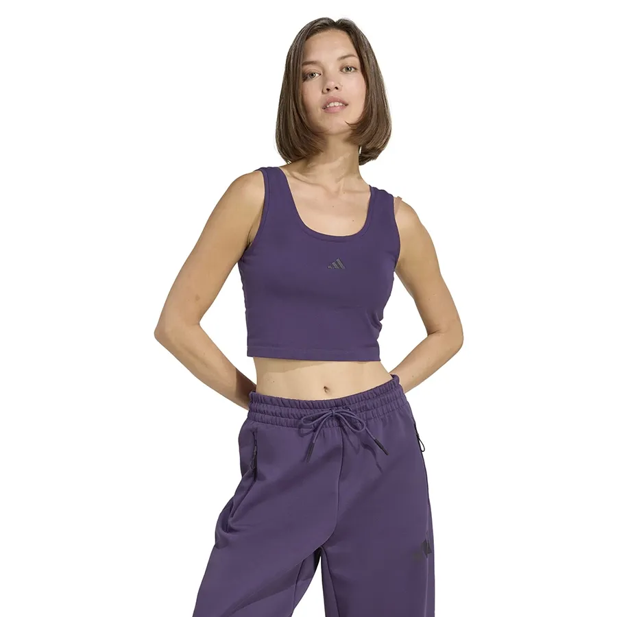 Imagen 0 de 5 de Musculosa adidas Essentials Small  Logo-VIOLETA