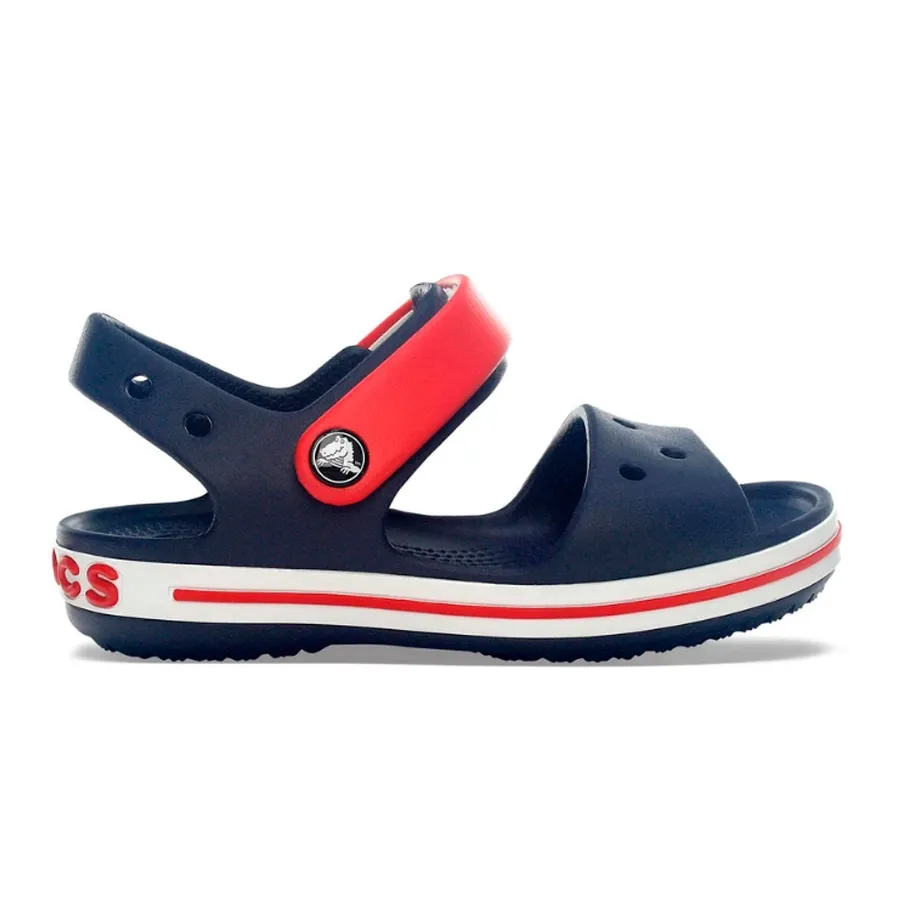 Imagen 0 de 5 de Ojotas Crocs Crocband Kids-AZUL/ROJO/BLANCO
