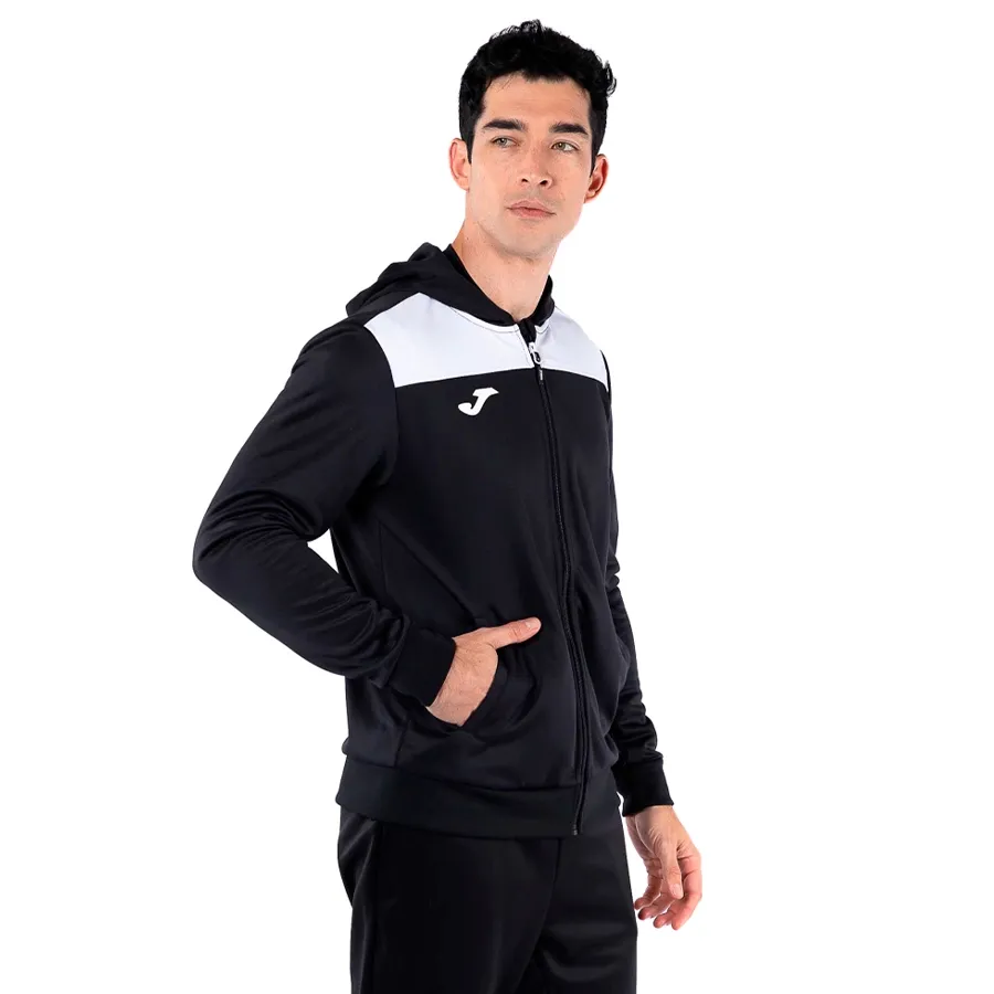 Imagen 1 de 4 de Campera Joma Phoenix II 102-NEGRO/BLANCO