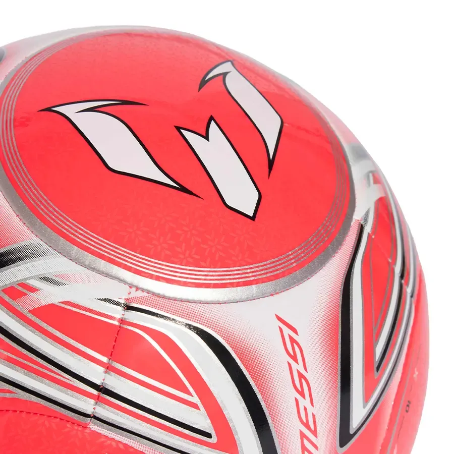 Imagen 3 de 4 de Pelota adidas Club Messi-ROJO/BLANCO/NEGRO