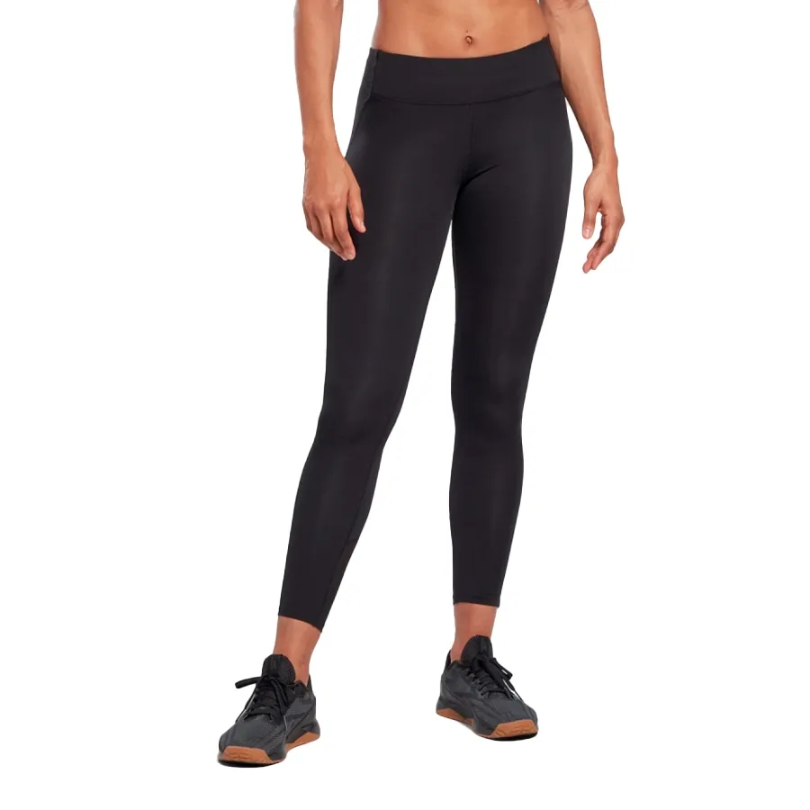 Imagen 3 de 4 de Pantalón Reebok Calza  Lux Perform Hr Tight-NEGRO