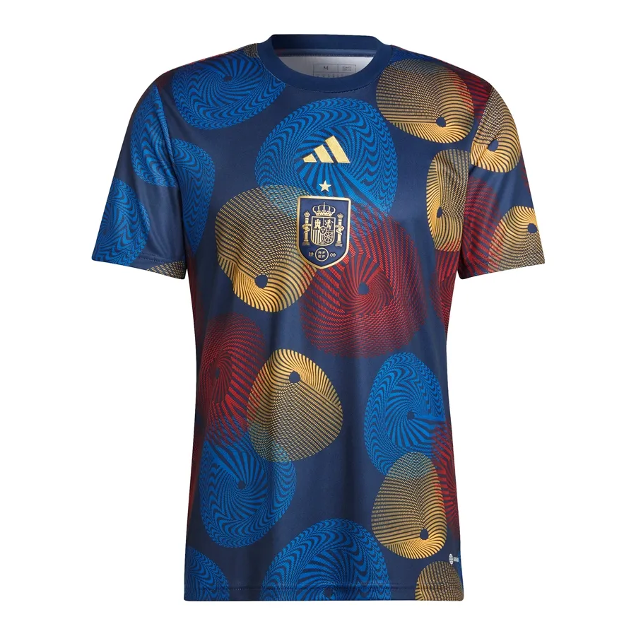 Imagen 0 de 6 de Camiseta adidas Prepartido Selección de España-MARINO/ROJO/AMARILLO