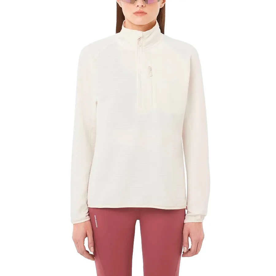 Imagen 0 de 4 de Campera Salomon Essential Lightwarm-BLANCO