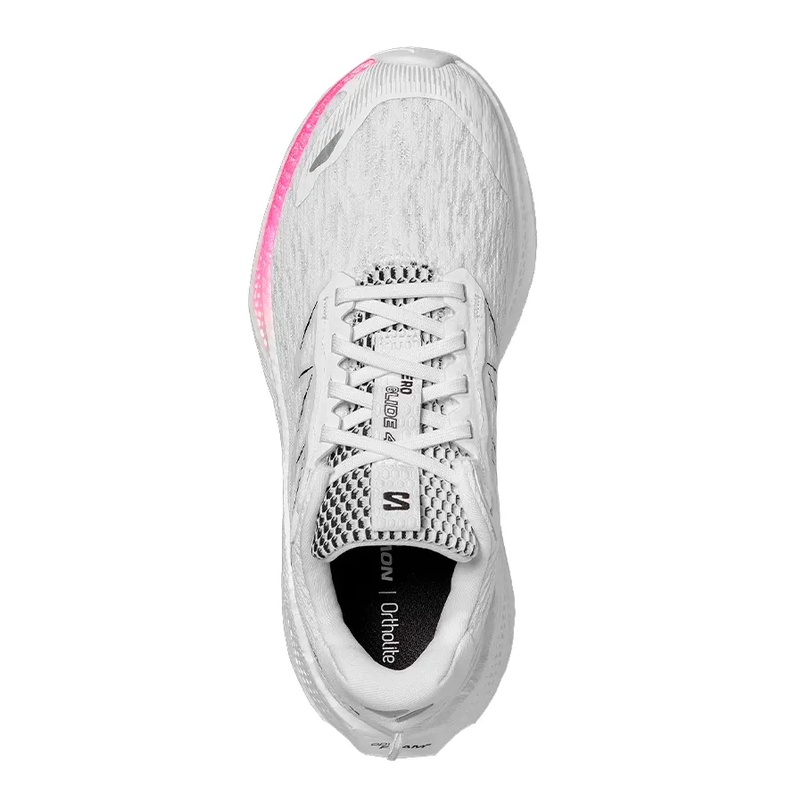 Imagen 3 de 5 de Zapatillas Salomon Aero Glide 4-BLANCO/NEGRO/ROSA