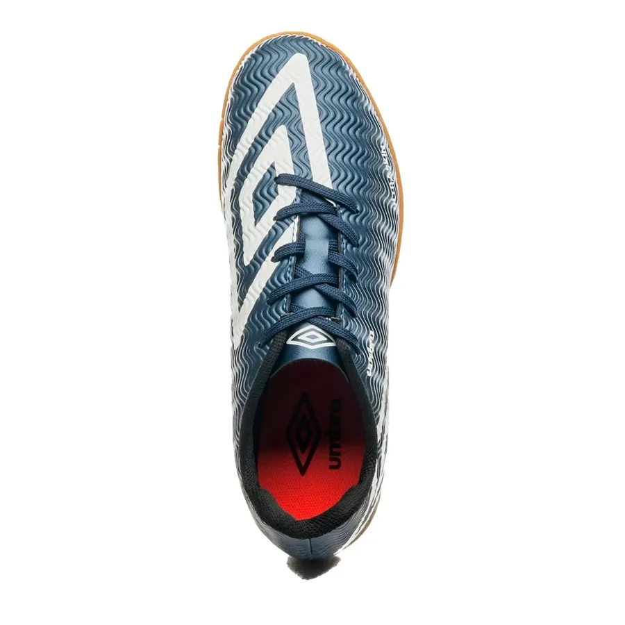 Imagen 3 de 5 de Botines Umbro Sala Ultraskin Jr-MARINO/BLANCO/NEGRO