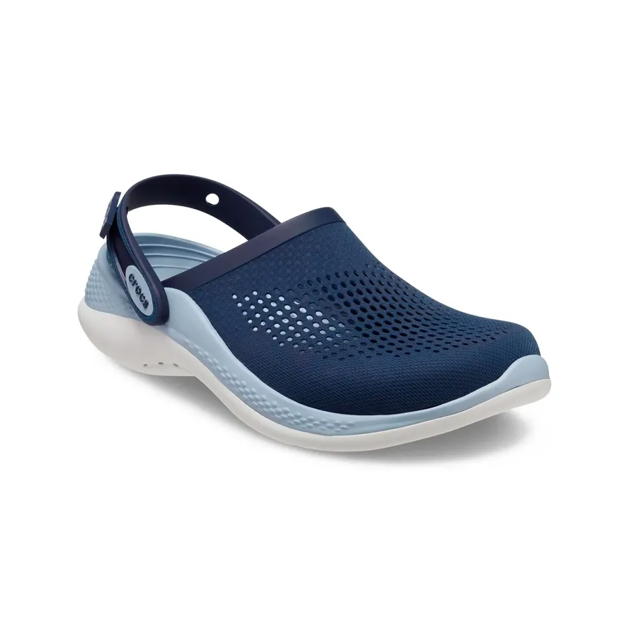 Imagen 2 de 4 de Ojotas Crocs LiteRide 360 Clog-MARINO/CELESTE/BLANCO