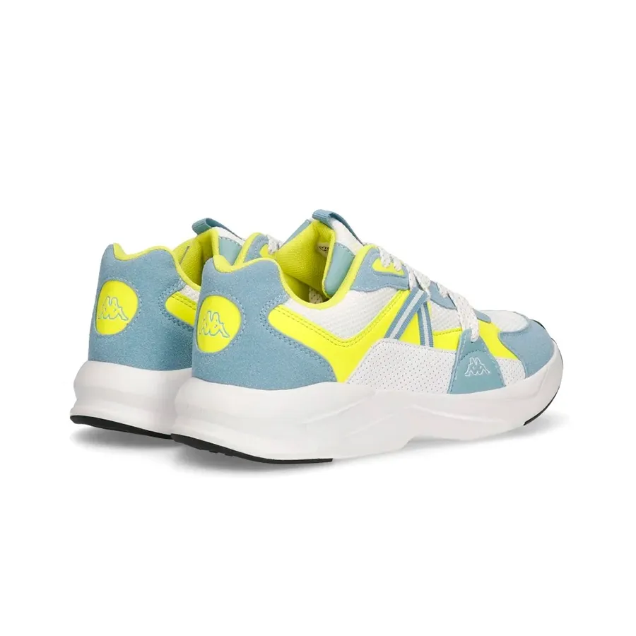 Imagen 2 de 5 de Zapatillas Kappa Logo Holborn-CELESTE/AMARILLO FLUOR/BLANCO