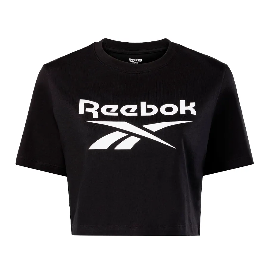 Imagen 0 de 5 de Remera Reebok Ri Bl Crop-NEGRO/BLANCO