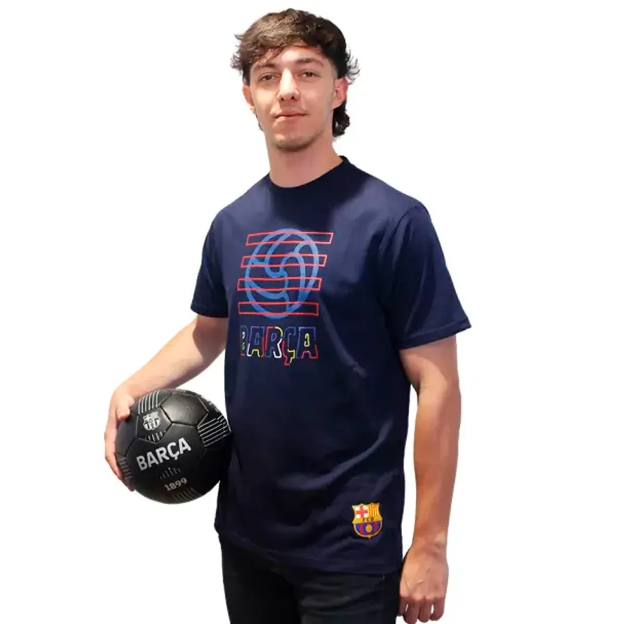 Imagen 0 de 3 de Remera DRB Barcelona-MARINO/ROJO