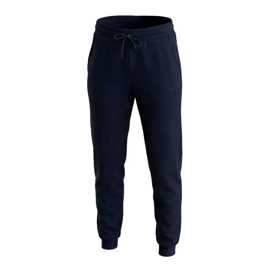 Imagen 2 de 4 de Pantalón Fila Buzo Embroderie Detail II-NEGRO