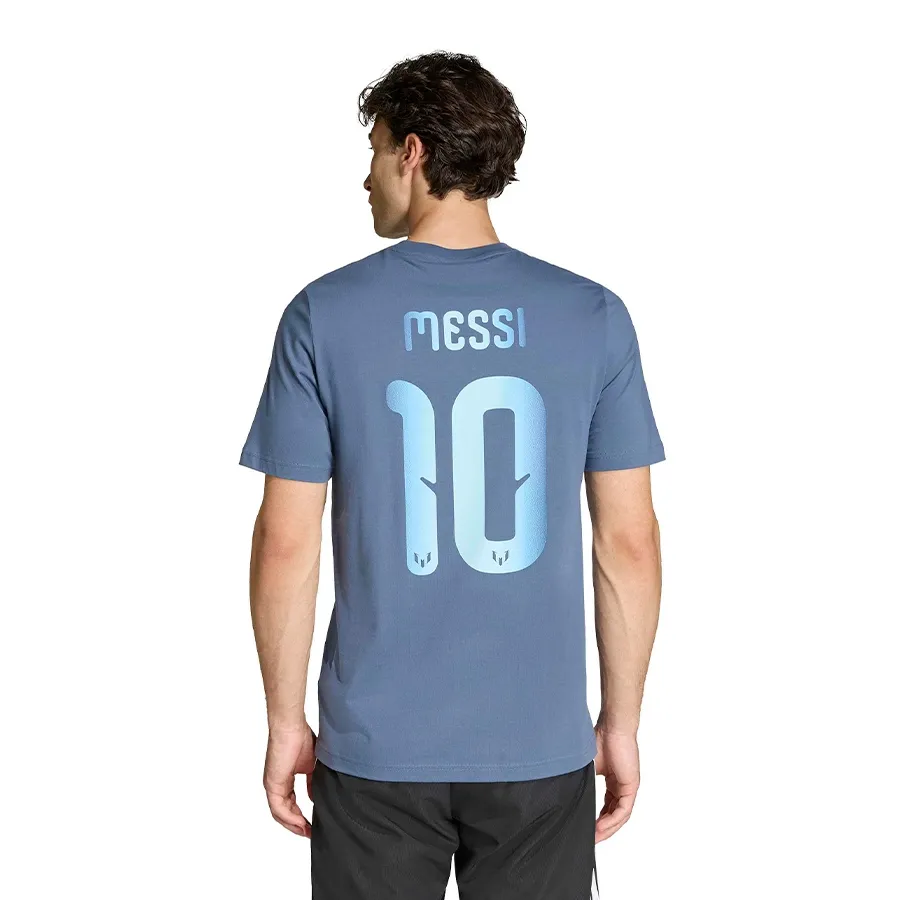 Imagen 1 de 5 de Remera adidas Graphic Messi-MARINO