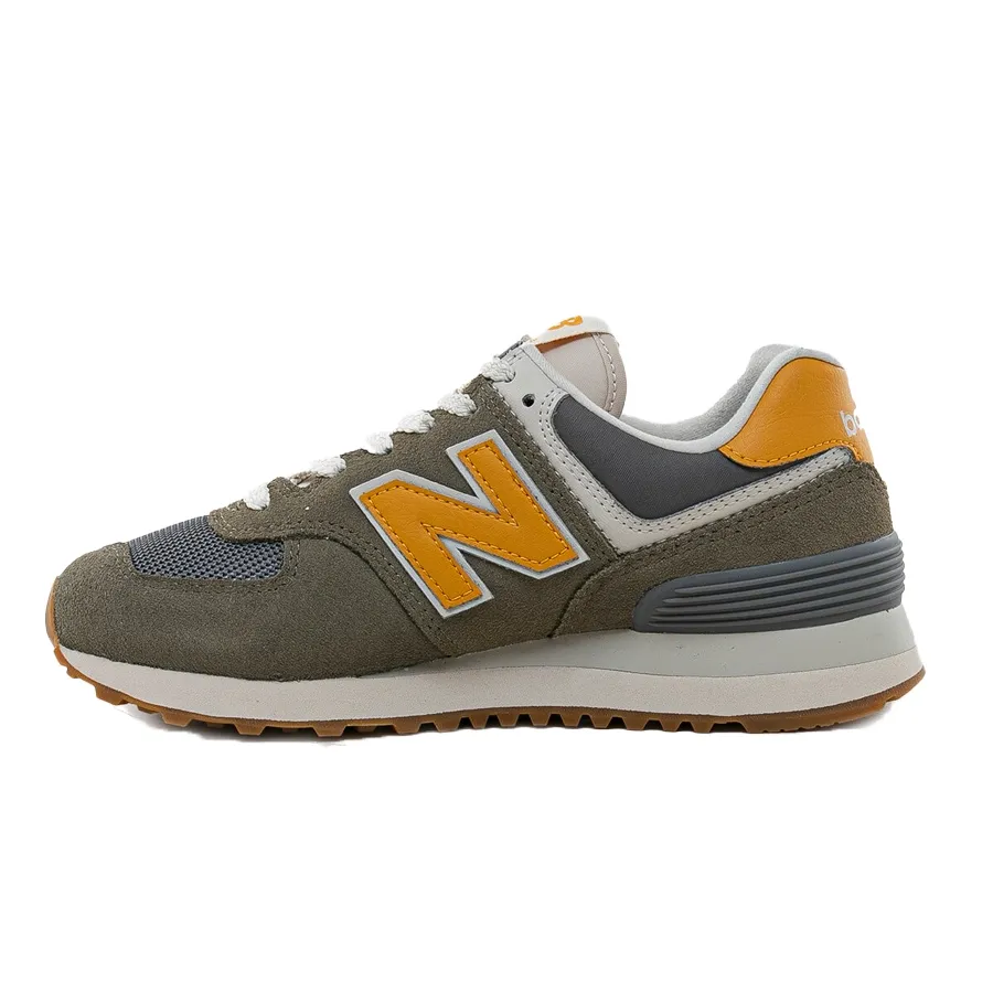 Imagen 2 de 6 de Zapatillas New Balance 574-OLIVA/AMARILLO/NATURAL
