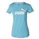 remera-puma-ess-logo-heather-tee-CELESTE/BLANCO