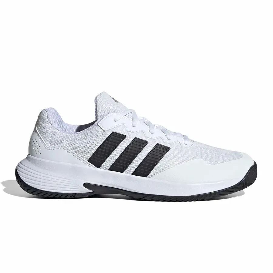 Imagen 1 de 8 de Zapatillas adidas Gamecourt 2-BLANCO/NEGRO