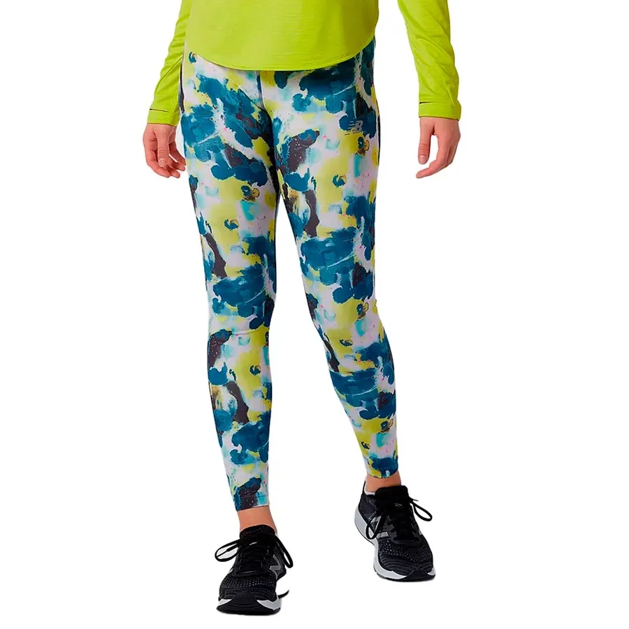 Imagen 0 de 4 de Calza New Balance Printed Accelerate-BLANCO/MARINO/LIMA