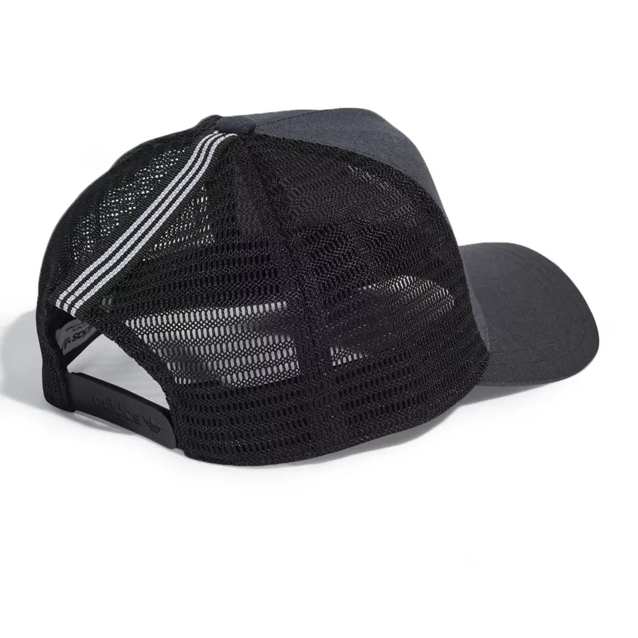 Imagen 1 de 4 de Gorra adidas originals Curved Trucker-NEGRO/BLANCO