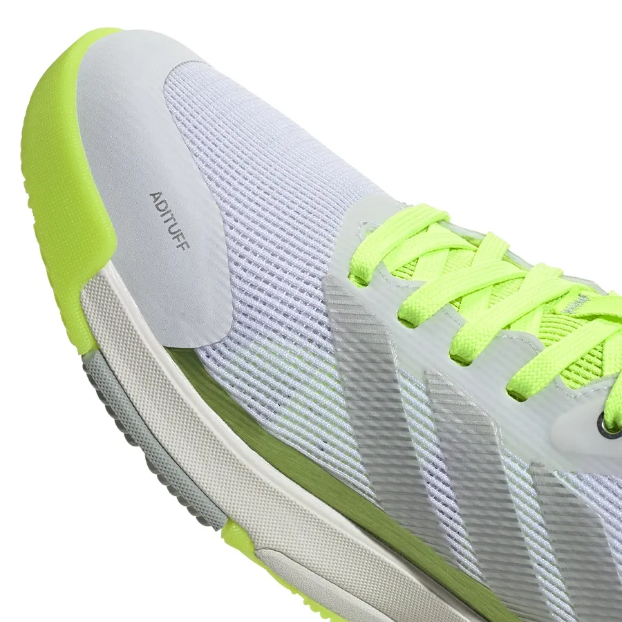Imagen 6 de 8 de Zapatillas adidas Crazyquick Ls-PLATA/VERDE FLUOR