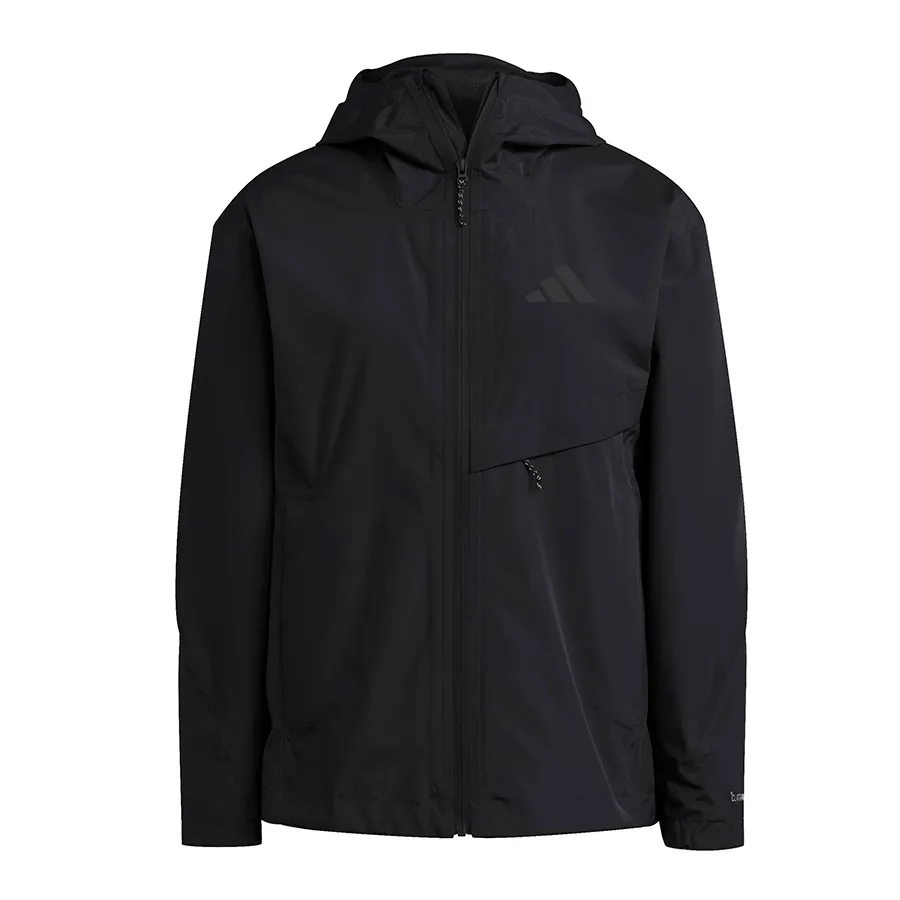 Imagen 3 de 6 de Campera adidas Impermeable Terrex Multi 2-Layer Climaproof-NEGRO