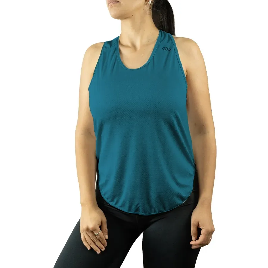 Imagen 0 de 4 de Sudadera Kamp Ultrarun con Recortes Laterales 25-AZUL