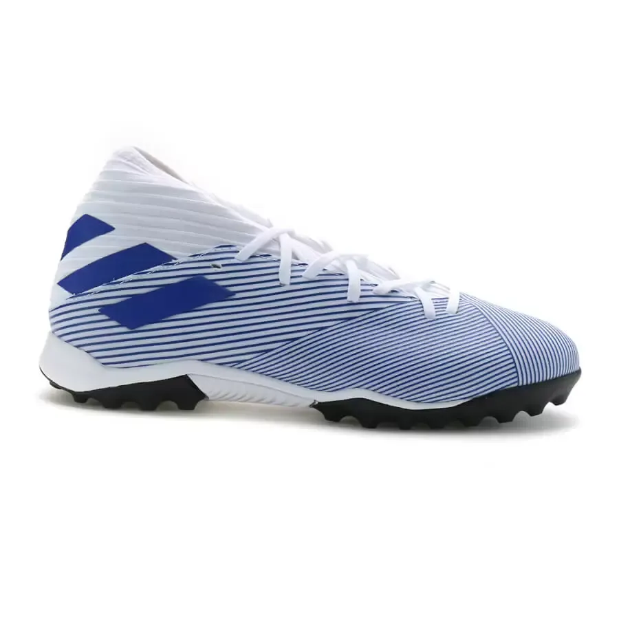 Imagen 4 de 5 de Botines adidas Nemeziz 19.3 Pasto Sintético-BLANCO/AZUL