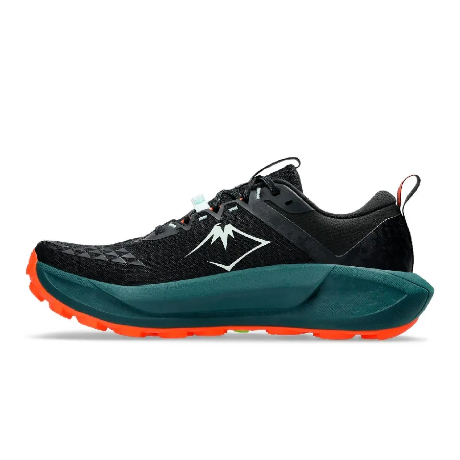 Imagen 5 de 6 de Zapatillas Asics Gel-Trabuco 13-NEGRO/NARANJA/VERDE