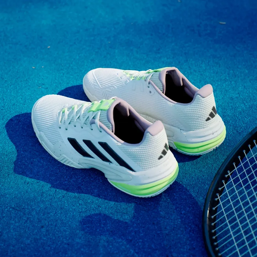 Imagen 5 de 10 de Zapatillas adidas Barricade 13-BLANCO/NEGRO/LIMA