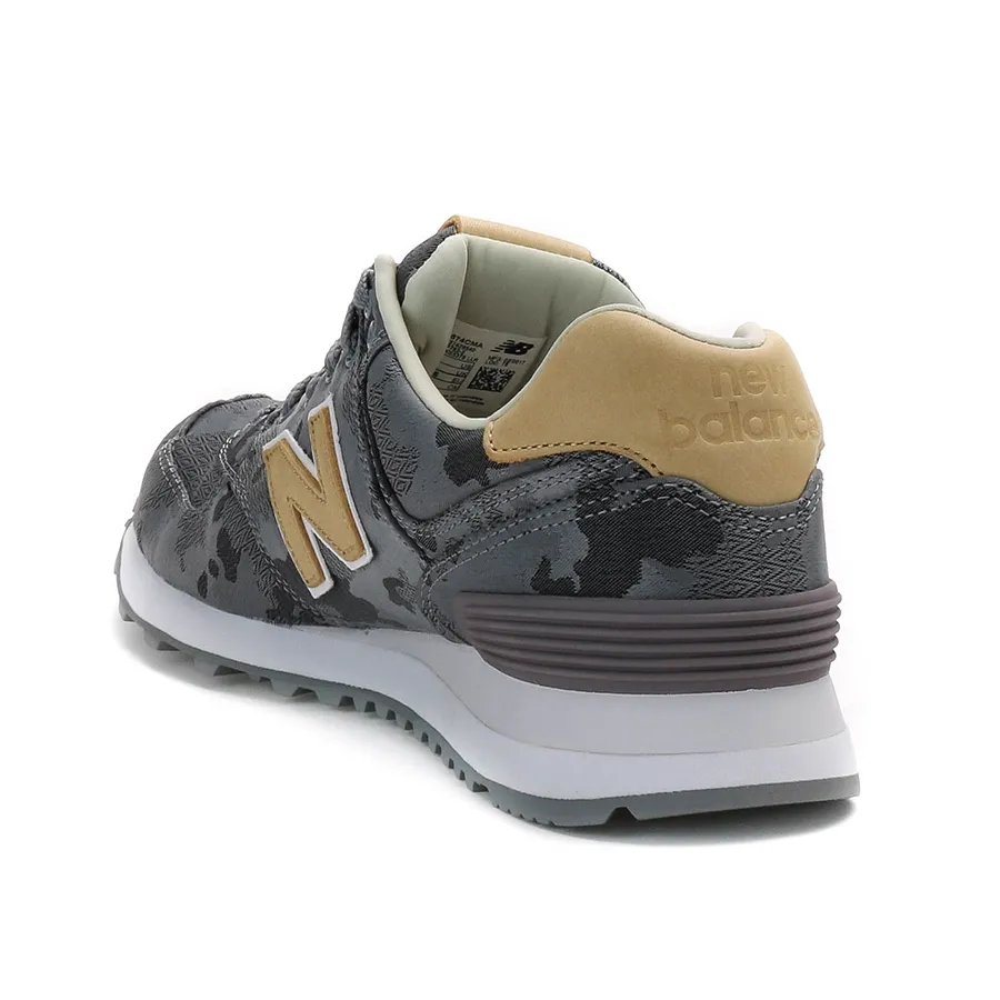 Imagen 2 de 4 de Zapatillas New Balance 574 Camo-GRIS/BEIGE