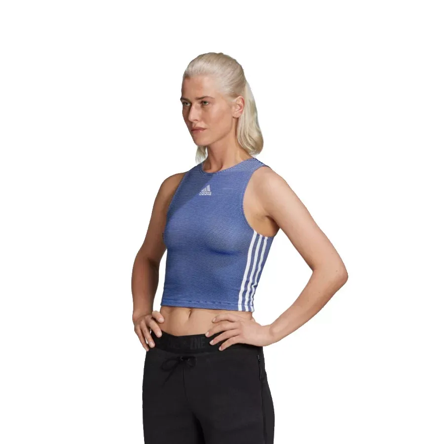 Imagen 0 de 6 de Remera adidas ZippableRibbed-AZUL