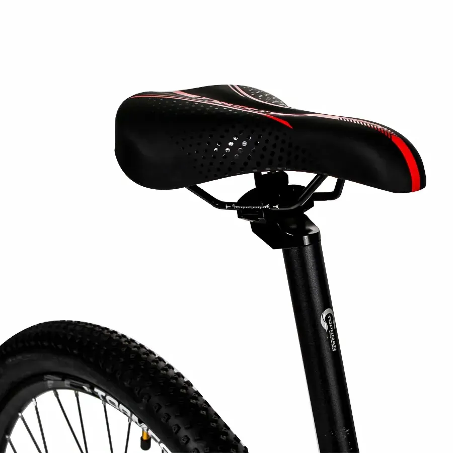 Imagen 4 de 7 de Bicicleta Mtb TopMega Thor Lite R29 24V-BLANCO/NEGRO/ROJO