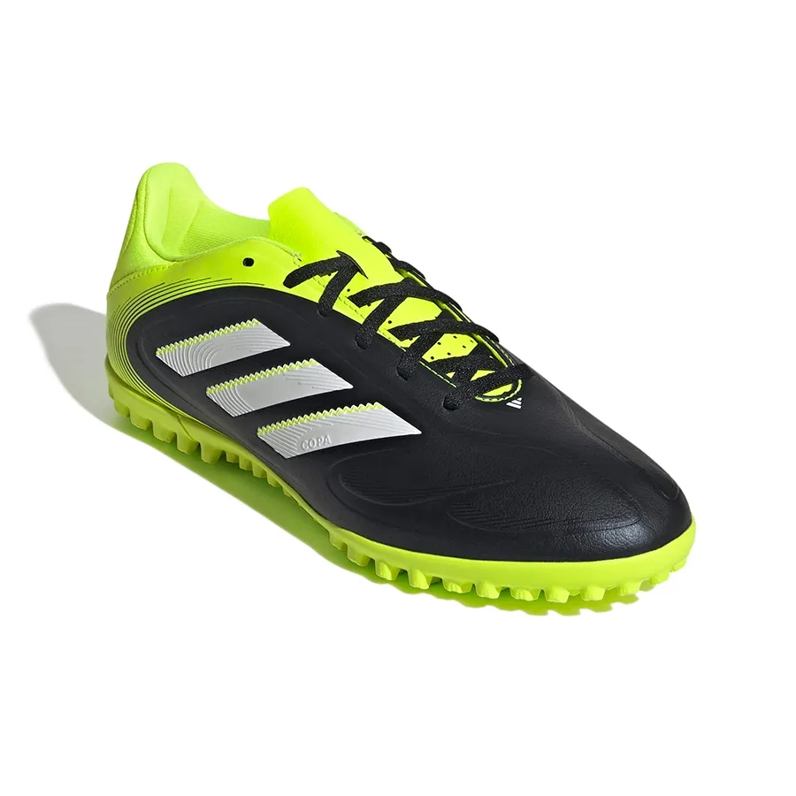 Imagen 1 de 7 de Botines adidas Copa Pure III Club Tf-NEGRO/BLANCO/VERDE FLUOR